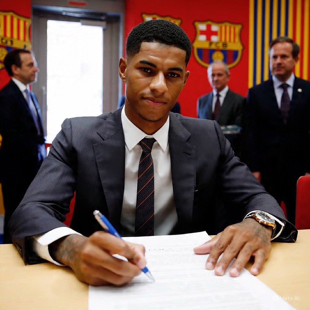 Mzansipresser's tweet image. BREAKING : Marcus Rashford is new FC Barcelona @FCBarcelona player.