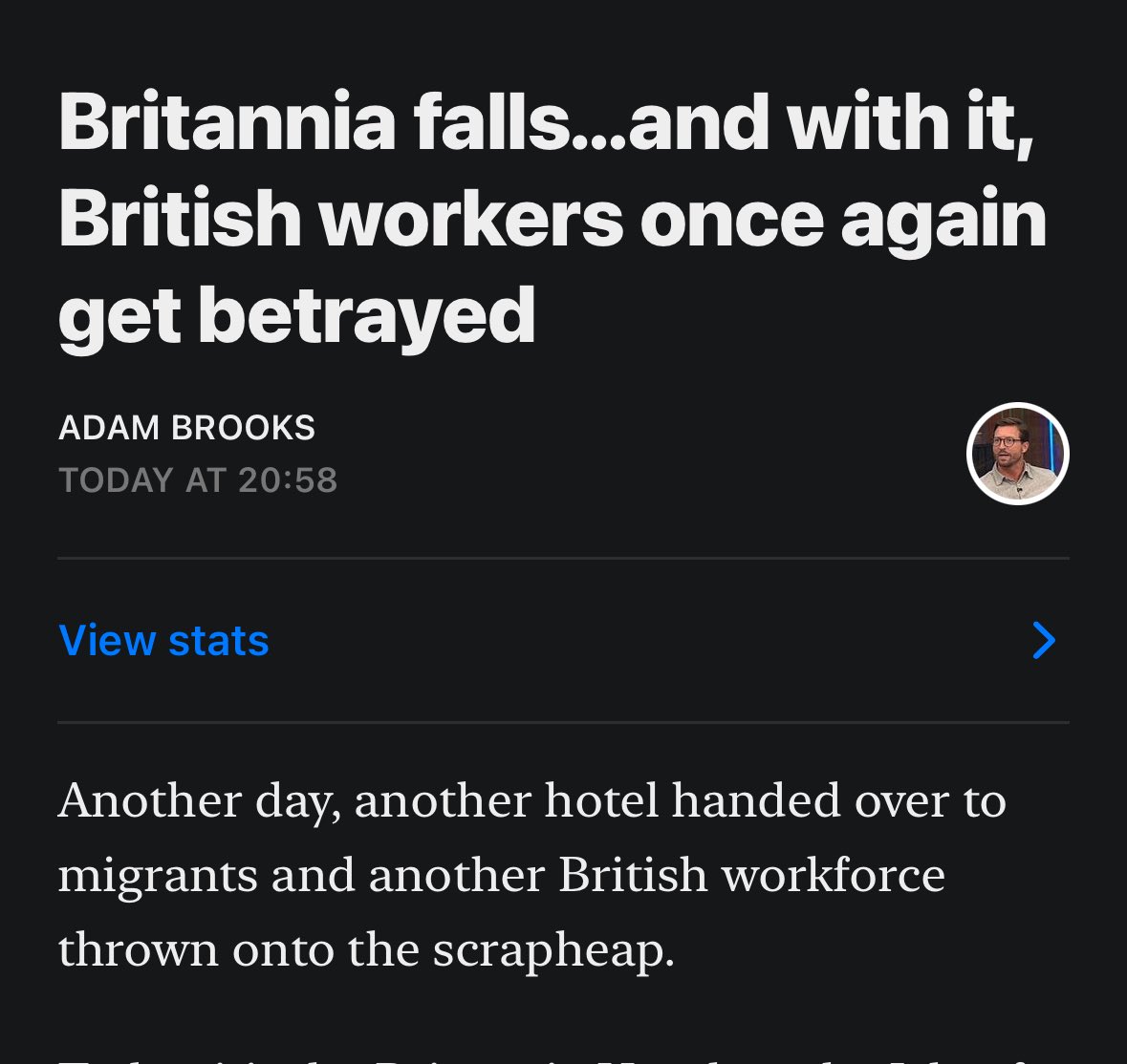 EssexPR's tweet image. New article - please read, and then subscribe for free
Adam Brooks ✍🏽
open.substack.com/pub/adambrooks…