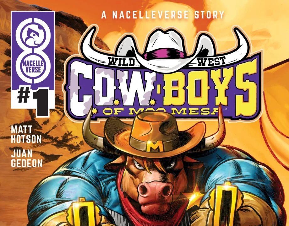 GeekVibesNation's tweet image. GVN Talking Comics Exclusive Page Reveal: Oni Press & The Nacelleverse Ride Into ‘WILD WEST C.O.W.-Boys of Moo Mesa #1’
READ MORE: bit.ly/3UnRbl5