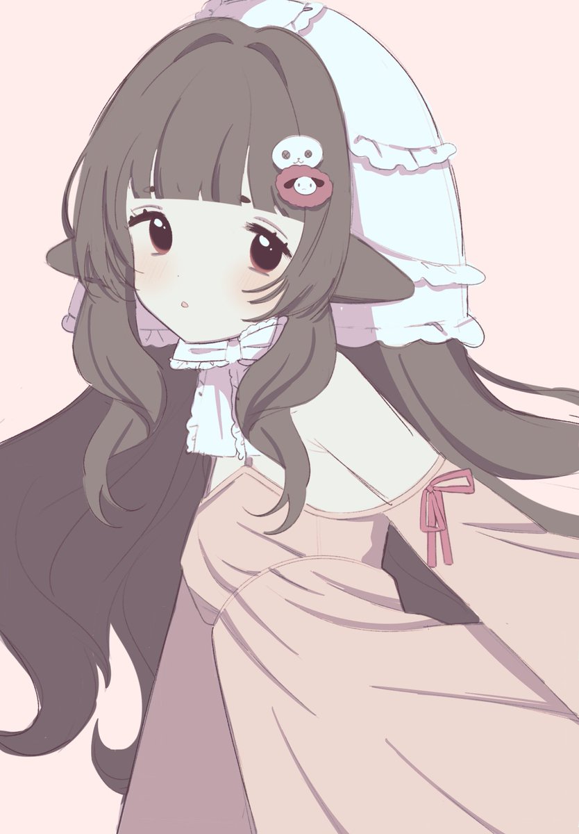 teraebyte's tweet image. Warmup sketch 🐑🎀
#essieart