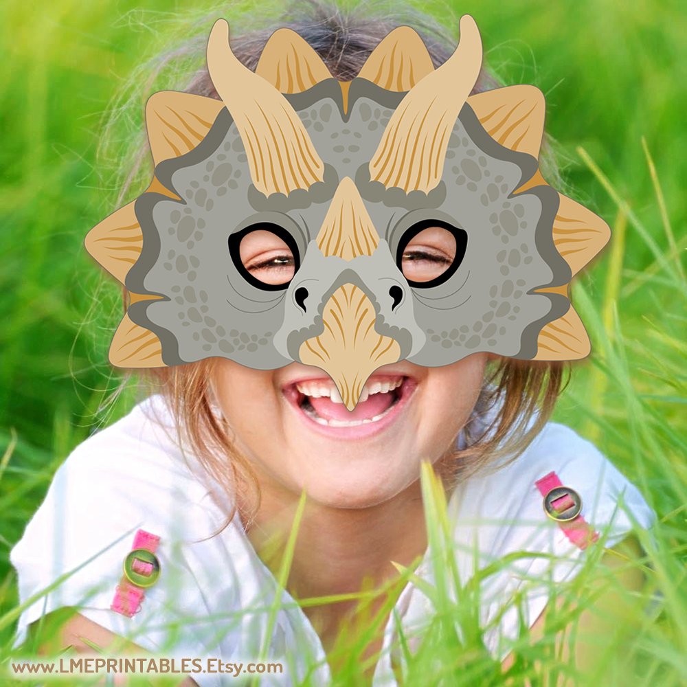 lmeprintables's tweet photo. Triceratops Mask Printable Dinosaur Costume Animal Carnival Halloween Prehistoric Party Favor Paper Dino Rhino Craft Photo Booth Kid Adult https://t.co/jnb80iBMFr via @Etsy #triceratopsmask #iceagepartymasks #iceagepartyfavor #rhinomask #dinopartytheme #craftsforkids #masksforkid https://t.co/UcgTcvX6g3
