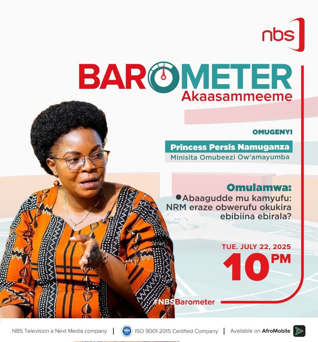 I will be live on NBS today.