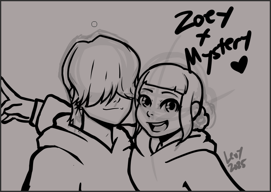 zoey x mystery sketchyy before eeping 🥹

tomorrow's another day of work haiyaaaaa
#KPOPDEMONHUNTERS #zoeystery