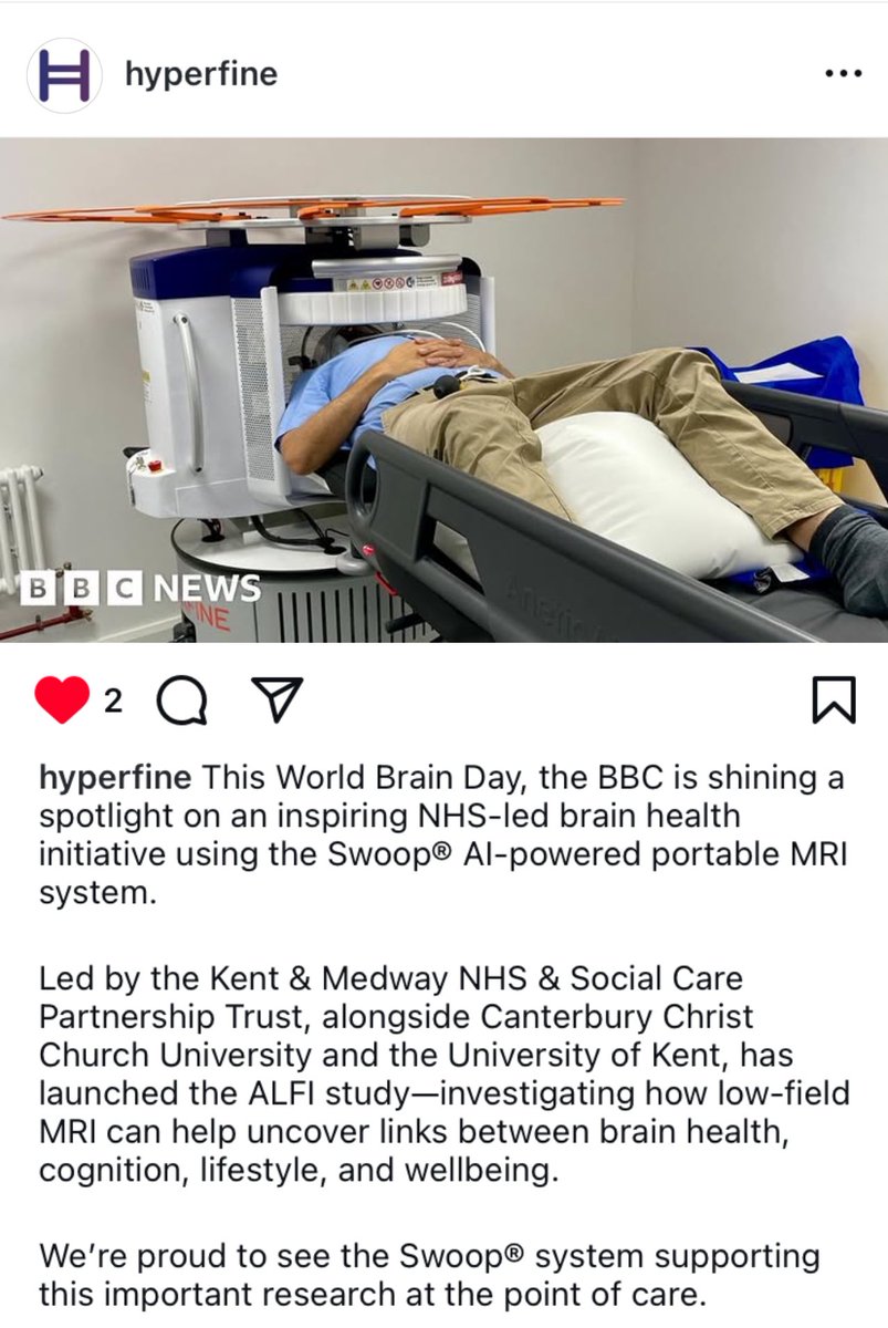 JMRothberg's tweet image. Love $HYPR + $NVDA is changing medical imaging.
The impossible is now possible.
Portable MRI.
Thanks @gatesfoundation for deploying about 50 of them!
And now reimbursable in your doctors office!
@Hyperfine