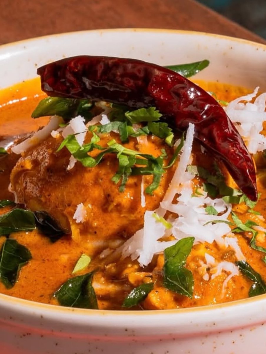 From the heart of Tamil Nadu comes a dish as bold as its roots. Our Chicken Chettinad is slow-cooked with black pepper, dry-roasted spices and coconut, creating a deeply spiced, fiery curry that warms your soul.
-
It’s not just a dish, it’s a journey through South India’s rich