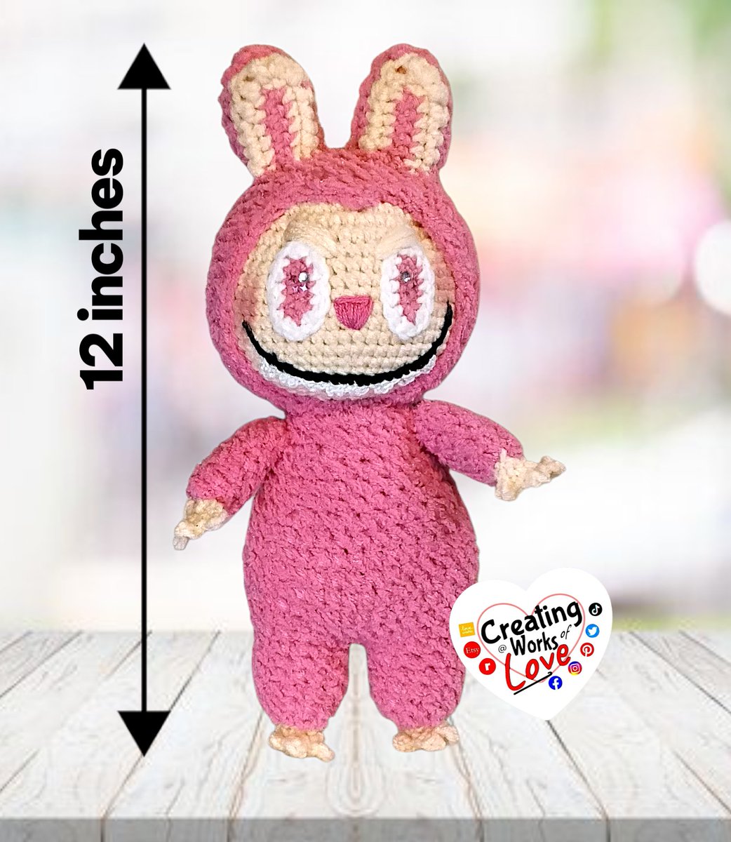 JenniferMacEwe1's tweet image. Crochet labubu ##crochet #creatingworksoflove #crochetamigurumi #crochetlabubu 
facebook.com/share/1BqLMVpe…