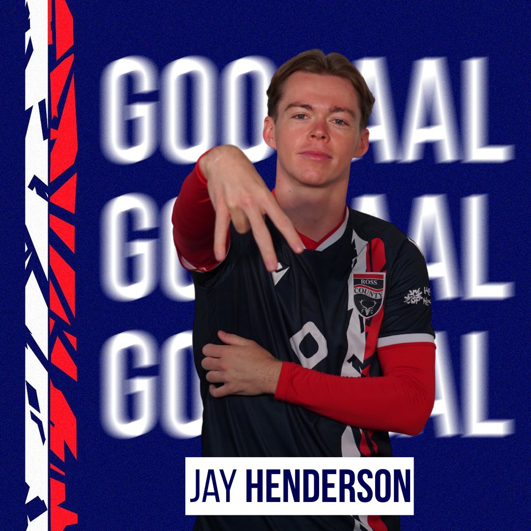 RossCounty's tweet image. 57' | Goal for County!
Jay Henderson with his second, he takes on a couple of defenders and thunders a strike off the post to beat the keeper.
RCFC 5-0 ECFC