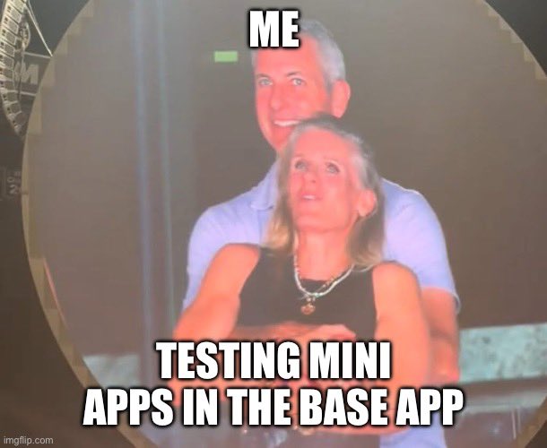sohey_eth's tweet image. It’s back!!!
Mini apps testing but now in the @baseapp
Drop your link below if you would me and @hughescoin to test your Mini App live!
To be included in the testing share your Mini Apps name below!
Tuesday 29 July
3:00pm ET
9:00pm CET