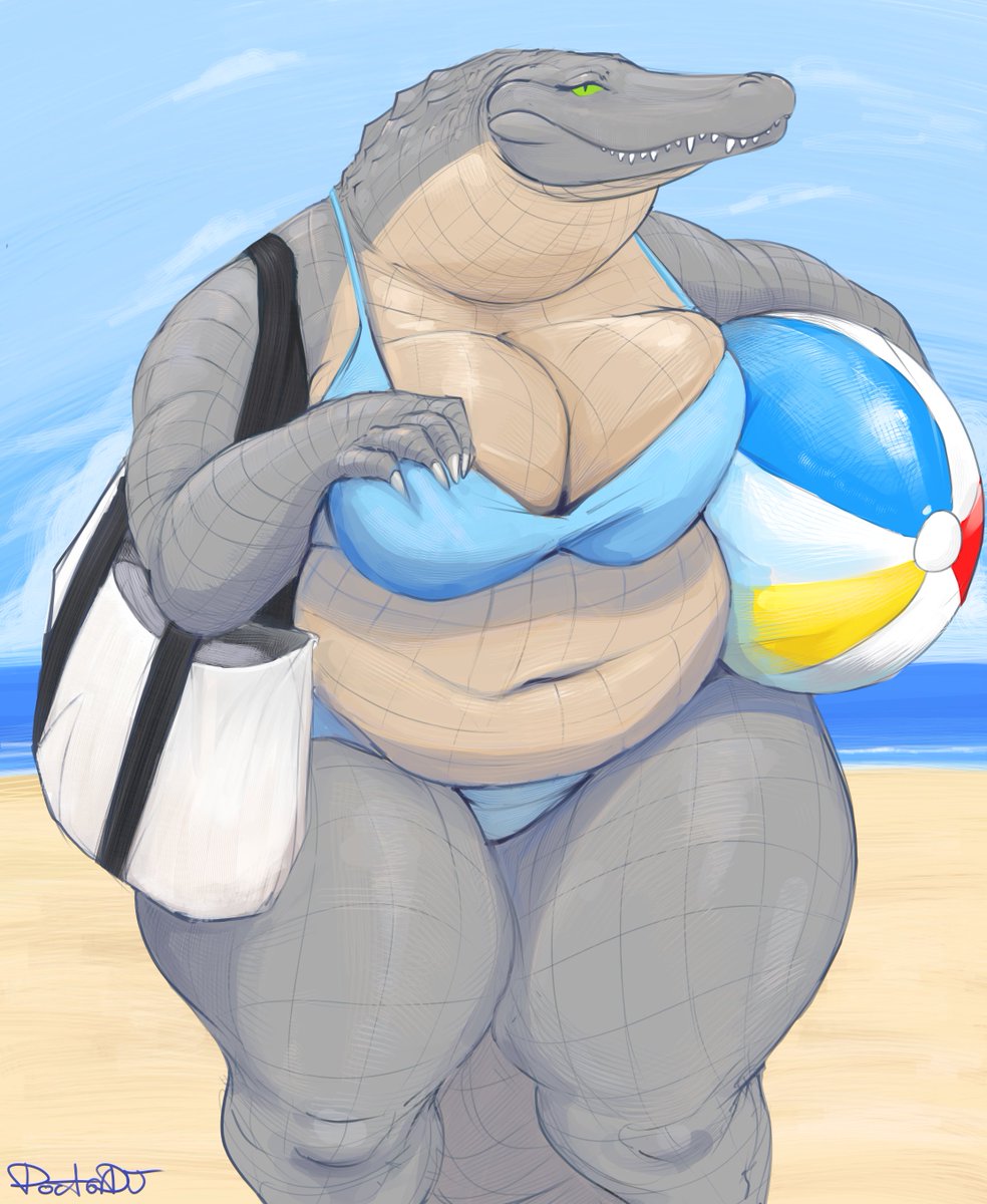 lil olivia at the beach pic from a while ago, used it to experiment with some rake brushes