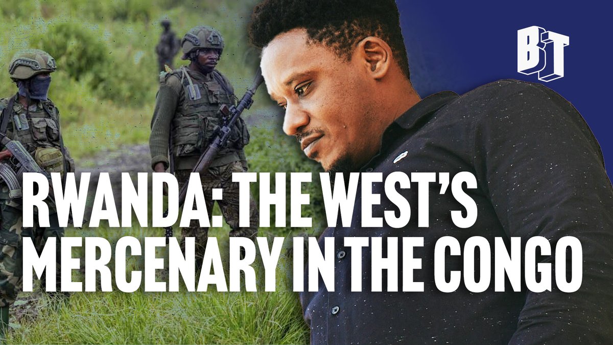 BTnewsroom's tweet image. “Rwanda and Uganda are mercenaries for the West,” says @shinani1, survivor of the Rwanda genocide.
“They wage war in Congo to secure oil, gold, and coltan for Western corporations, paid for by our tax dollars.”
WATCH: youtu.be/8ZPWg5KApaQ