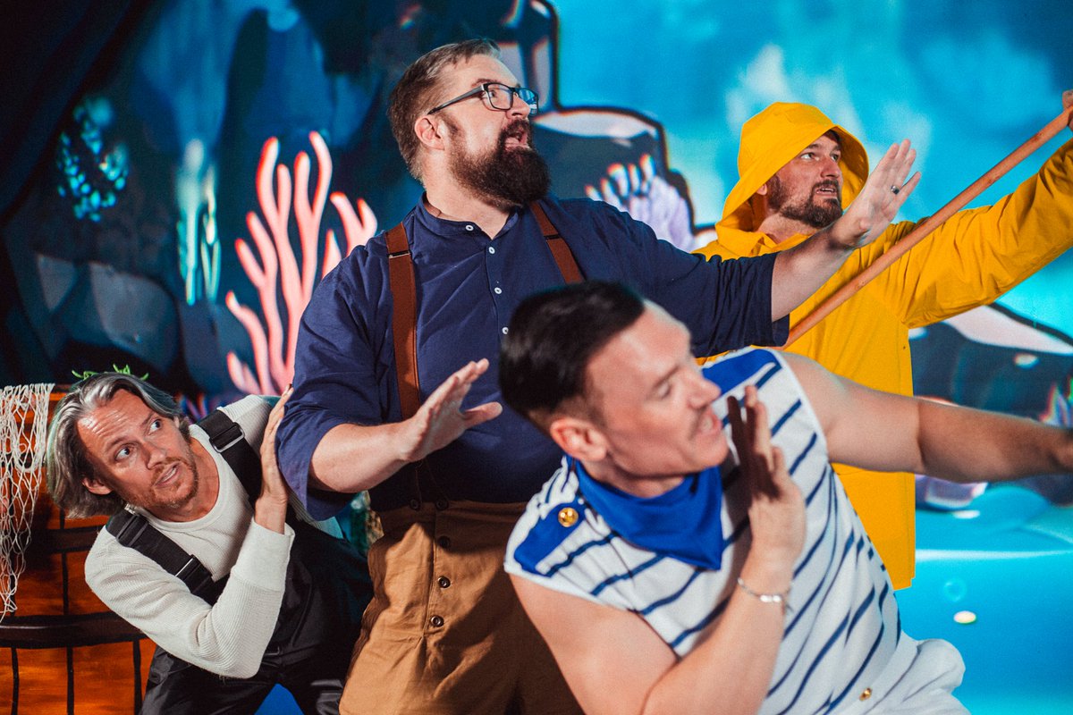 HomeFreeGuys's tweet image. *record scratch* *freeze frame* Yep, that's us. You're probably wondering how we got here. Patrons already know. The rest of you will on Friday. 🌊