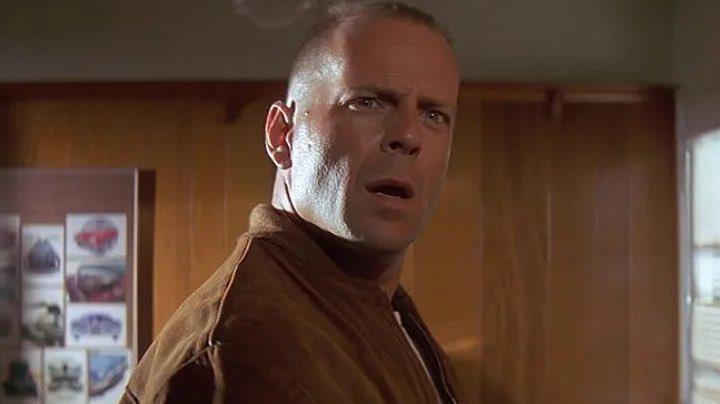 MovieEndorser's tweet image. My Top 10 Bruce Willis Performances
1. Die Hard
2. Unbreakable
3. Pulp Fiction
4. The Sixth Sense
5. Looper
6. Twelve Monkeys
7. Sin City
8. The Fifth Element
9. The Whole Nine Yards
10. Armageddon