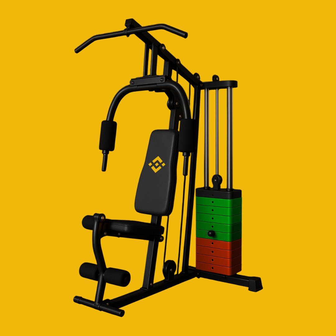 binance's tweet image. Work out your portfolio, and your muscles will thank you later.