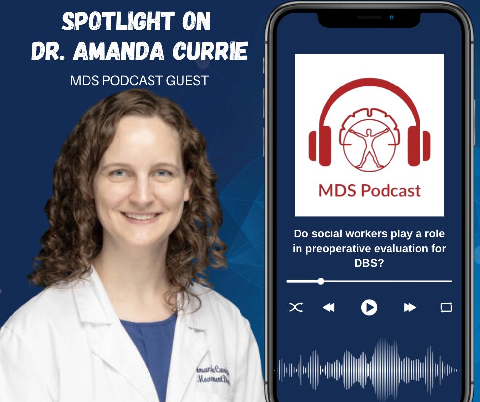 FixelInstitute's tweet image. 🧠 How can social workers support DBS patients? On the latest MDS Podcast, Nicole Duff and Dr. Amanda Currie discuss a new mnemonic to guide referrals, the impact of social work in DBS care, and future directions.
🎧 Listen here: podcasts.apple.com/us/podcast/do-…