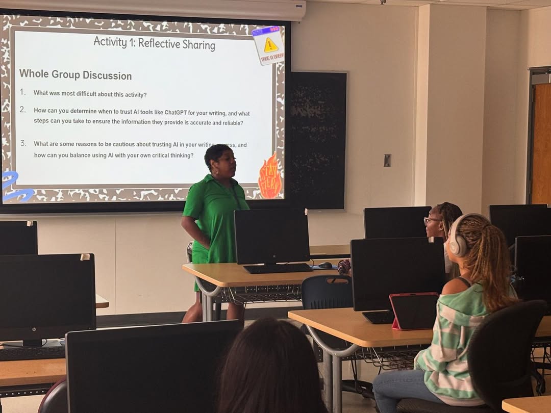 BaltCitySchools's tweet image. Students from Edmondson-Westside are taking college courses thanks to their summer dual enrollment academy.