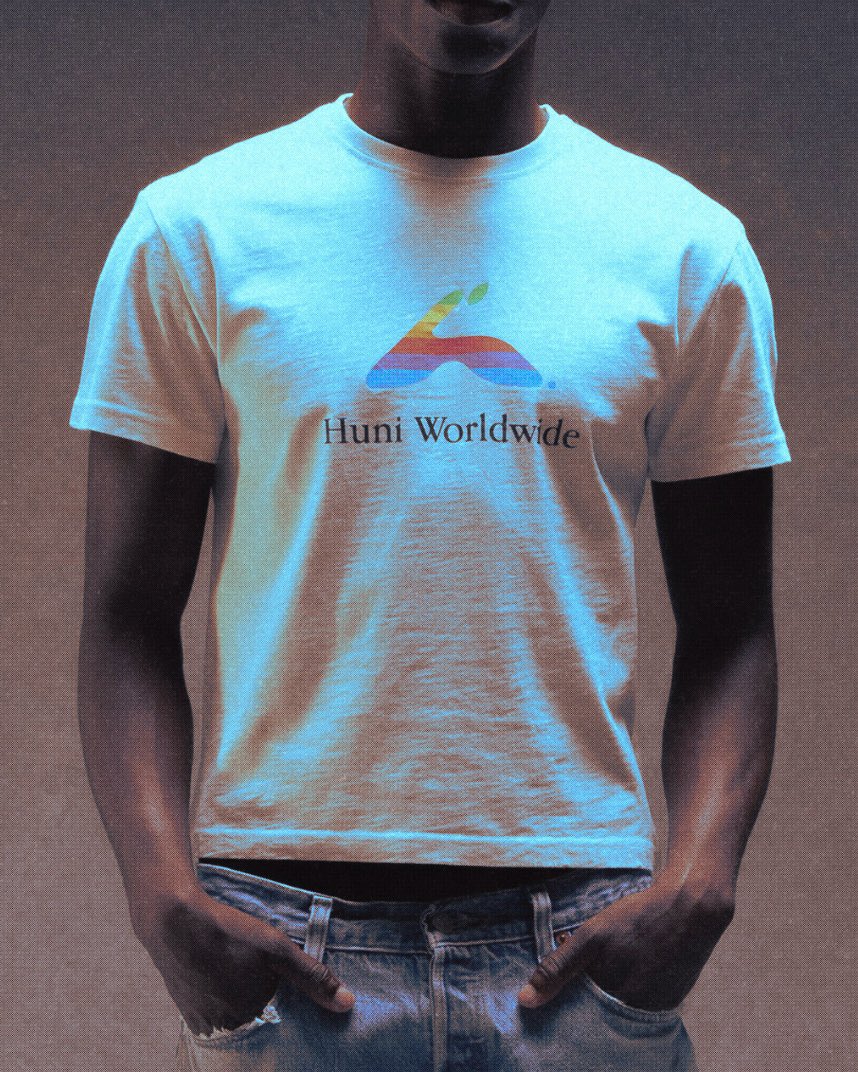 The first ever HUNI BASIC TEE.