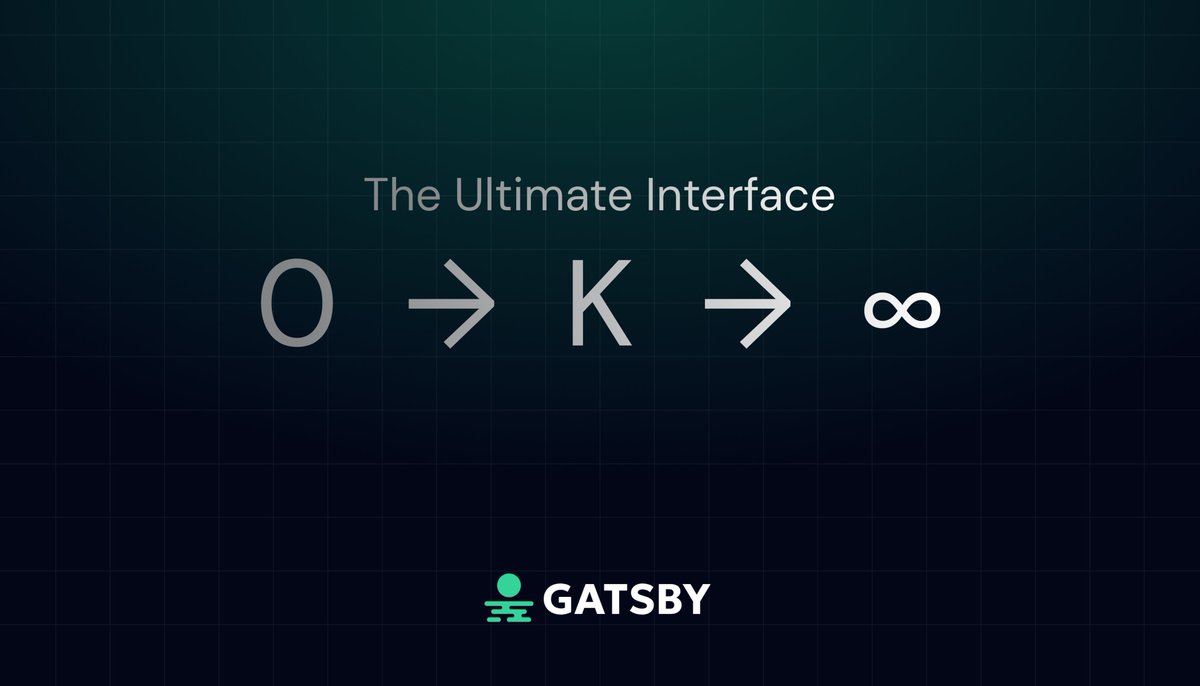 gatsbyfi's tweet image. How do you extract alpha from an infinite amount of data?
First generation explorer tools were built to make the blockchain understandable, their drawbacks have become clear: static views, some filters, all limited in how they can show you the underlying data. When you're forced…