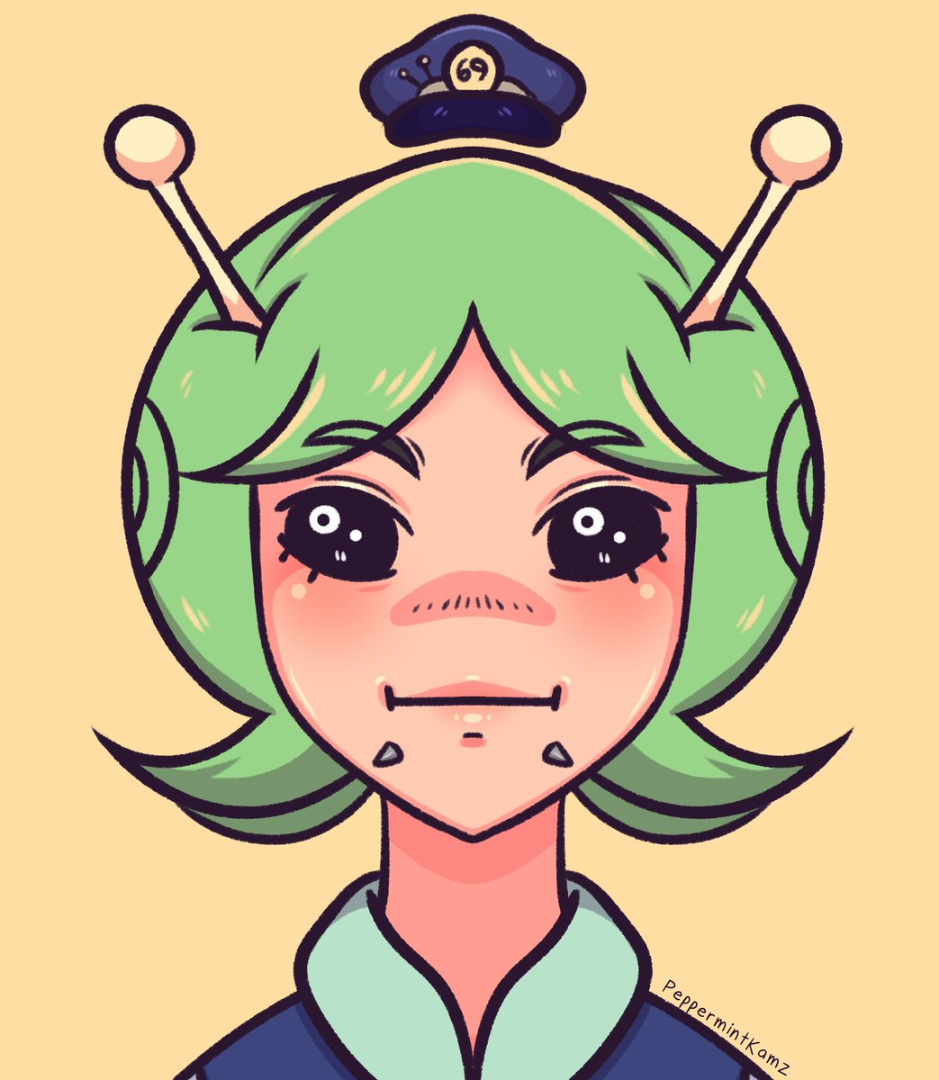 PeppermintKamz's tweet image. Drawing friends’ OCs #4 #KamzArt