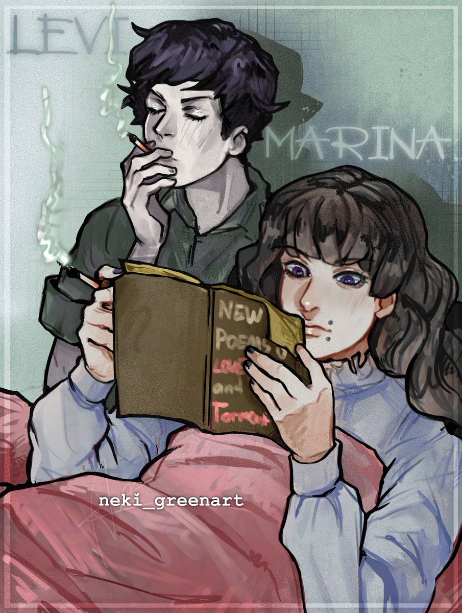 I love them 🙏🖤 Art for my friend <a href="/Sonichart1/">Соніч🇺🇦</a> (>_<)
#fearandhungertermina #fearandhunger #fanart #marina #levi #art #украрт