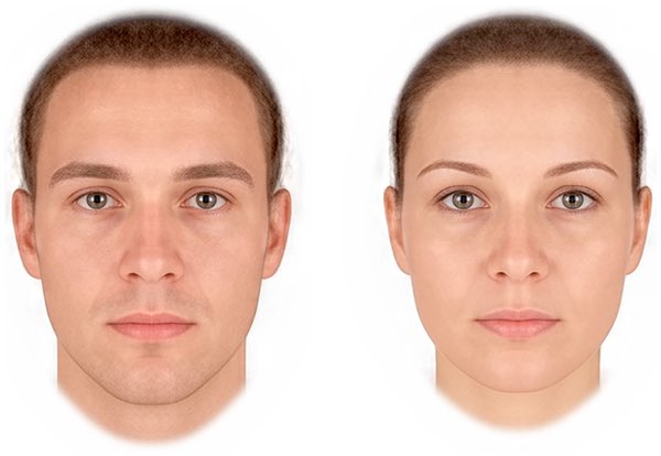 Reallynowr's tweet image. Although the men and women in these photos look almost identical, EVERYONE knows within a split second which is which. You can’t even determine what it is at first but you instinctively know