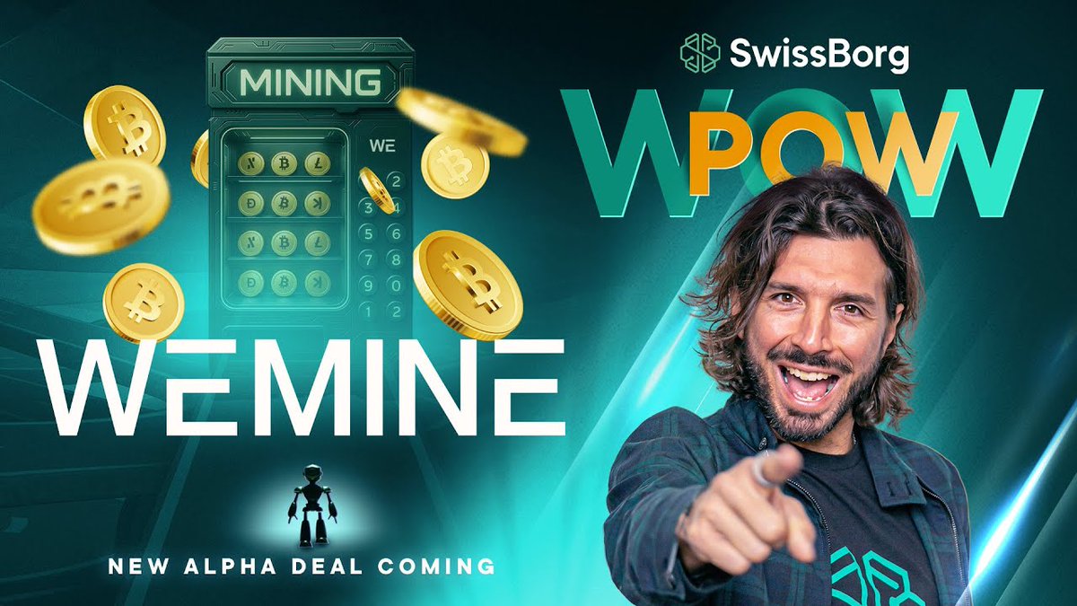 #SwissBorg PowWow #29 (🇫🇷 recap) - 22.07.2025
#WeAreSwissBorg $BORG $BTC

⚠️ Infos résumées/traduites avec IA, non-exhaustives et sans conseil en investissement. Consultez les sources officielles SwissBorg et faites vos propres recherches.

🟢 Question de la semaine
- (matefrio)