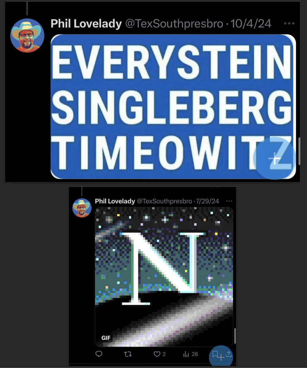lagracelaverite's tweet image. When you found out you got blocked by a ruling elder in an OPC church who posts stuff like this, you took it as a compliment.
Phil Lovelady is followed by:
Stephen Wolfe
Joel Webbon
Eric Conn
Zachary Garris
Michael Spangler
Thomas Achord
Rett Copple
C.Jay Engel
Jeff Wright…