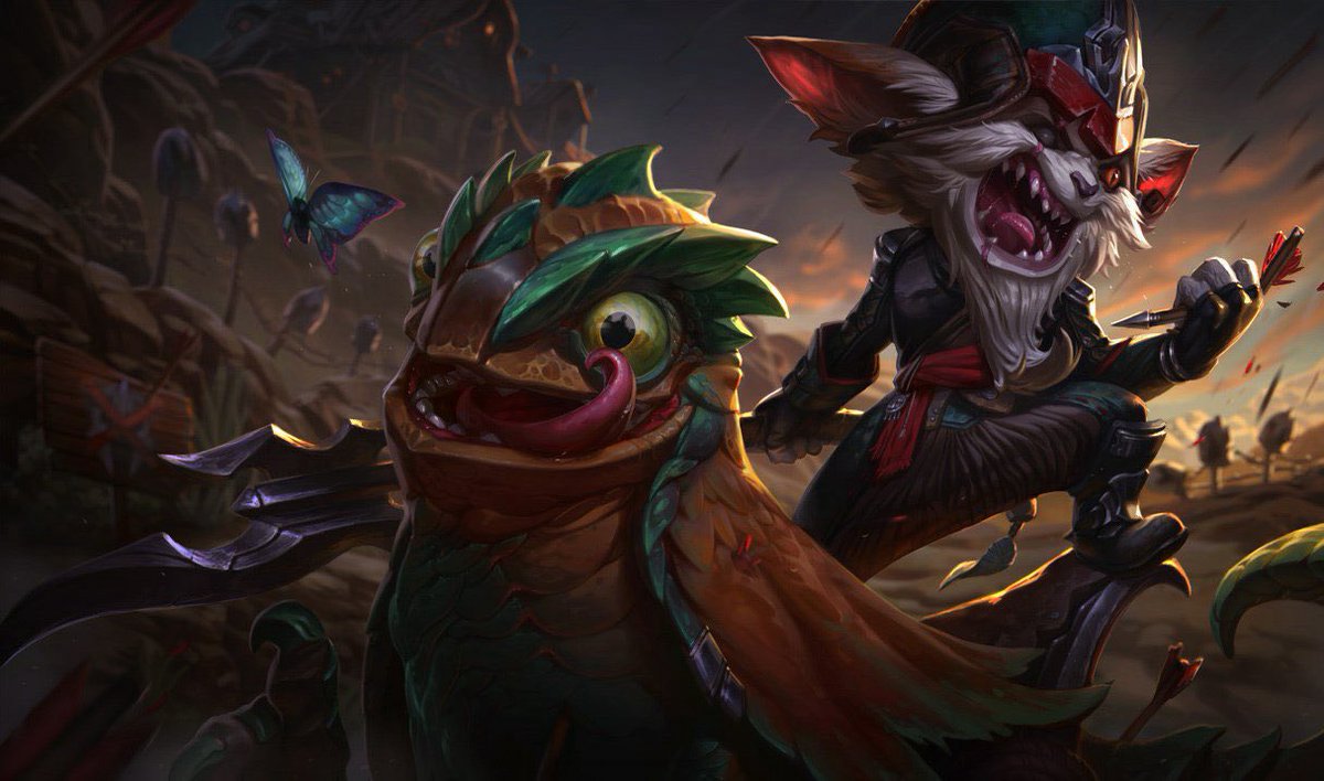 Spideraxe30's tweet image. Kled buffs:
- Now has 4 base armor and MR while dismounted, increased by 20% per neaby enemy
