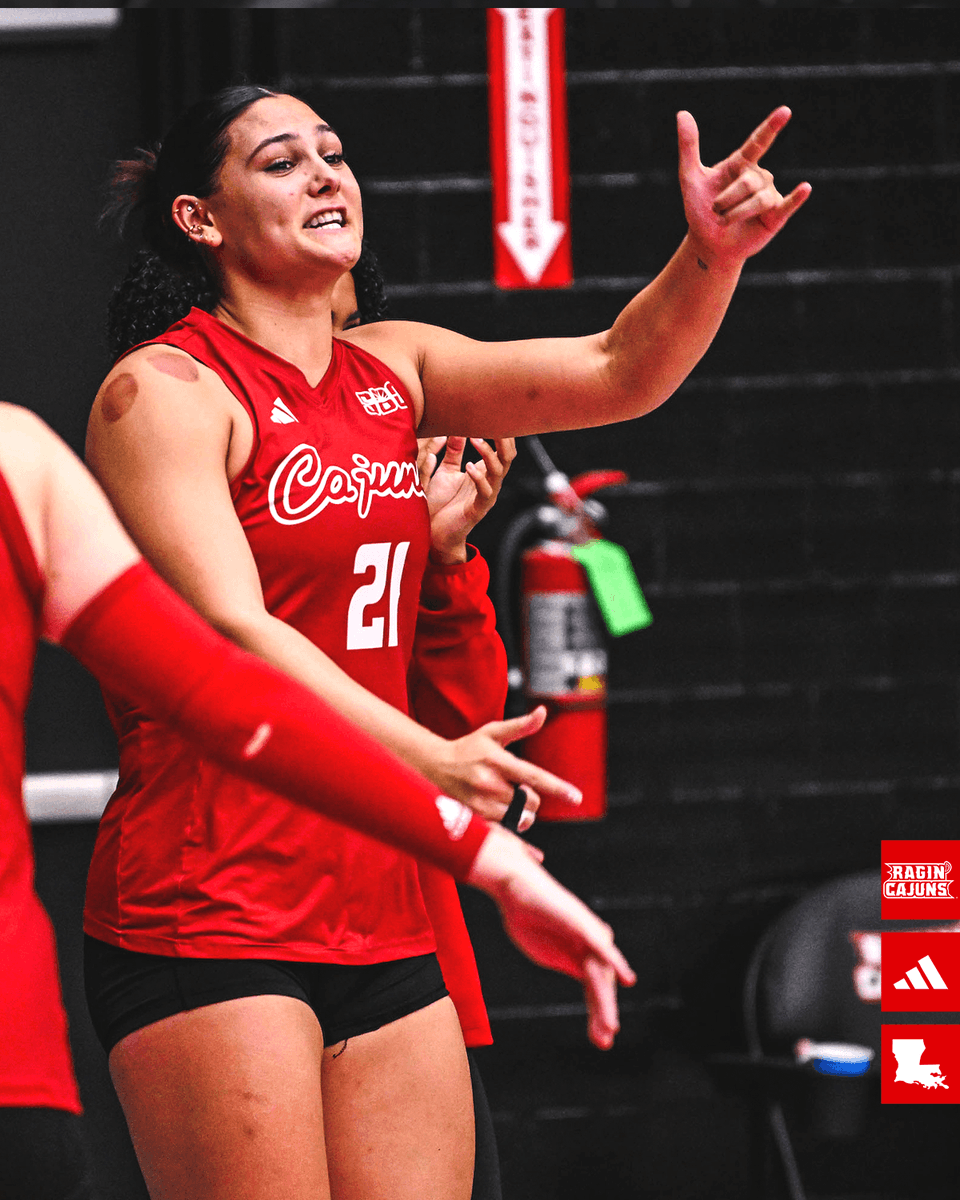 RaginCajunsVB's tweet image. This is what we mean when we say the vibes are UP 🤩🤩
Season just can’t come fast enough 😤
#GeauxCajuns