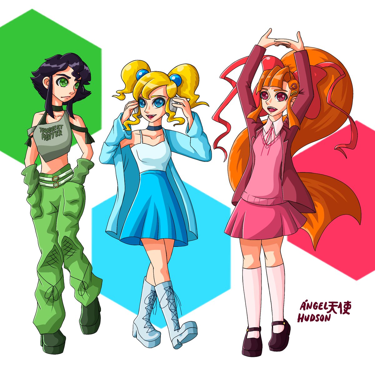 Angel_Hudson_'s tweet photo. ❤️💙💚

#digitalart #drawing #CartoonNetwork https://t.co/X3QINcAizK
