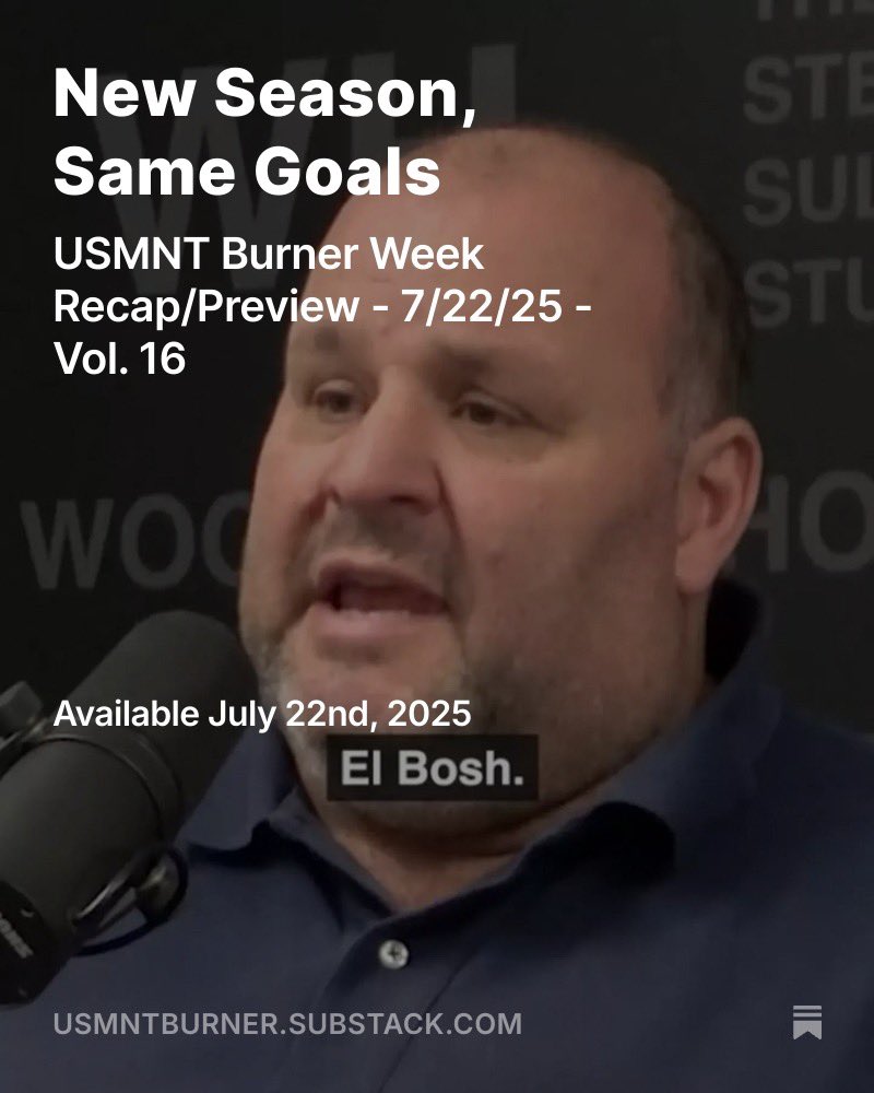 burnerusmnt's tweet image. Preseason predictions bosh! #USMNT
🗞️: open.substack.com/pub/usmntburne…