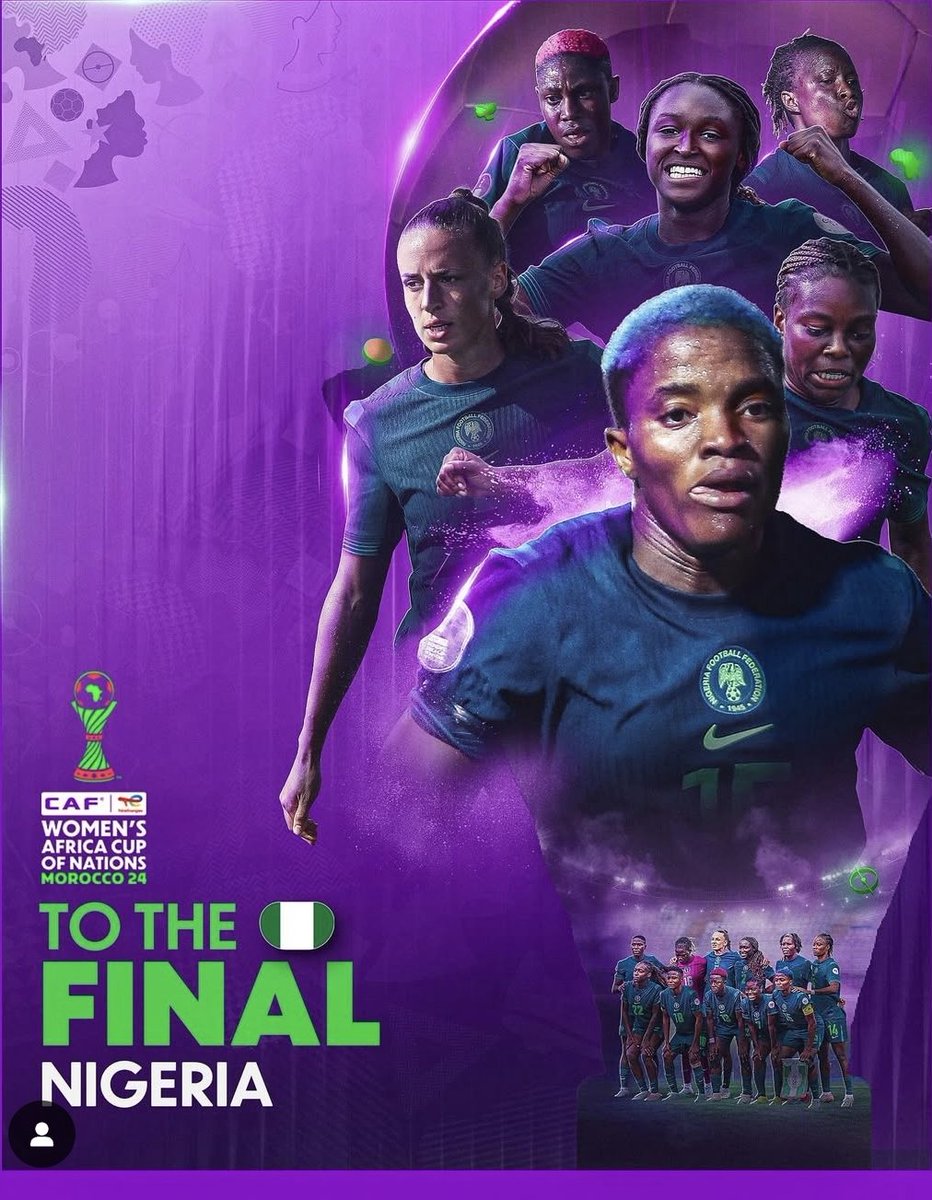 JideAdeyemi's tweet photo. #Nigeria defeats reigning champions South Africa to advance to the Women's AFCON final.

Mission X is possible!

#superfalconsofnigeria #SuperFalcons #WAFCON2024 #nigeria #MissionX https://t.co/57tcFdKhBJ