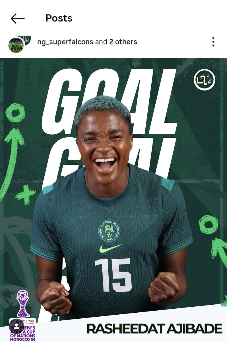 JideAdeyemi's tweet photo. #Nigeria defeats reigning champions South Africa to advance to the Women's AFCON final.

Mission X is possible!

#superfalconsofnigeria #SuperFalcons #WAFCON2024 #nigeria #MissionX https://t.co/57tcFdKhBJ
