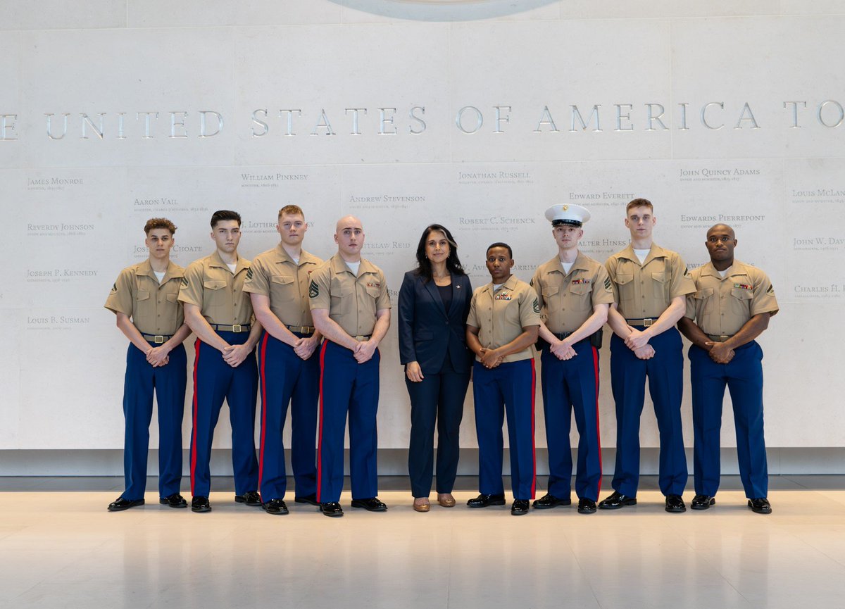 I recently returned from a brief visit to London where I had very productive meetings with our <a href="/USAmbUK/">Ambassador Warren Stephens</a> Warren Stephens, and several of my foreign counterparts in the Intelligence Community. President <a href="/realDonaldTrump/">Donald J. Trump</a> is leading the way by addressing challenges and seeking