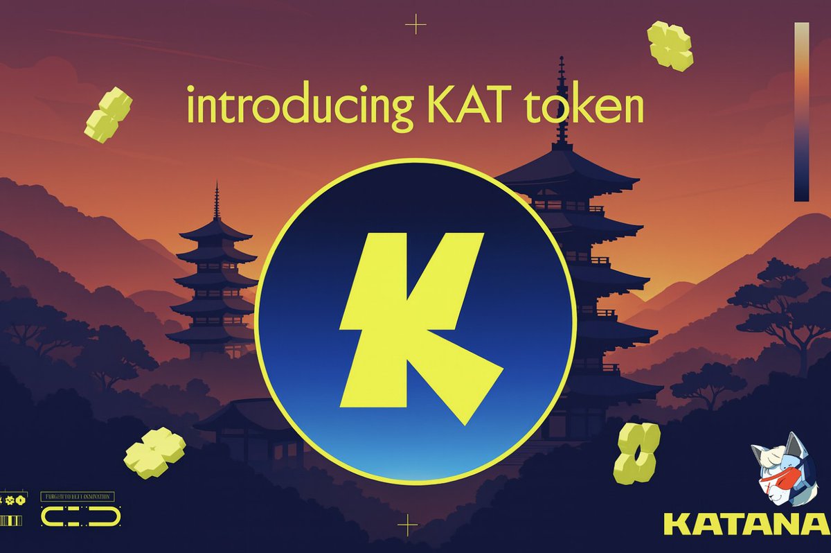austiinxbt's tweet image. Do not fade the utility of $KAT 🚨
In comparison to many other L1s/L2s where the token is used for gas or governance, KAT will offer real utility to it's holders 🚀
Imagine earning fees from governance!
Here's what you need to know about KAT 👇
Firstly, the value of KAT to…