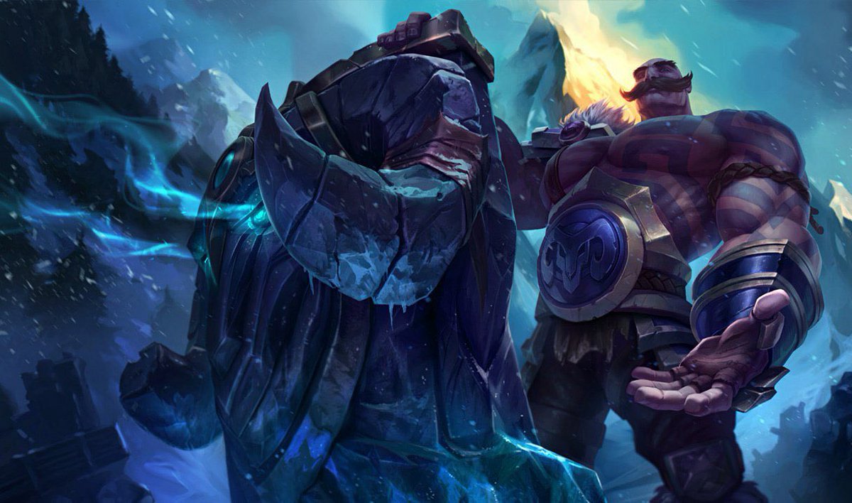 Spideraxe30's tweet image. Braum nerfs:
- Base armor reduced from 42 to 35
- Armor growth reduced from 5.2 to 5