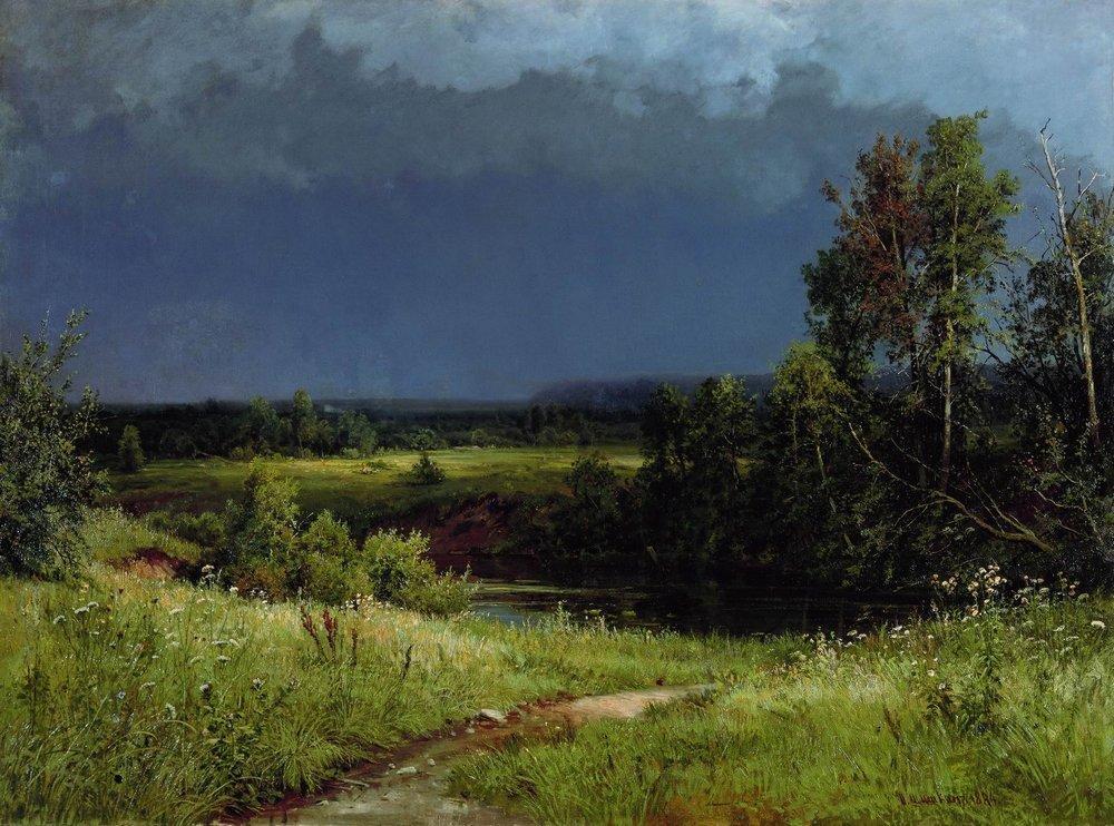 Gathering Storm #artbots #shishkin