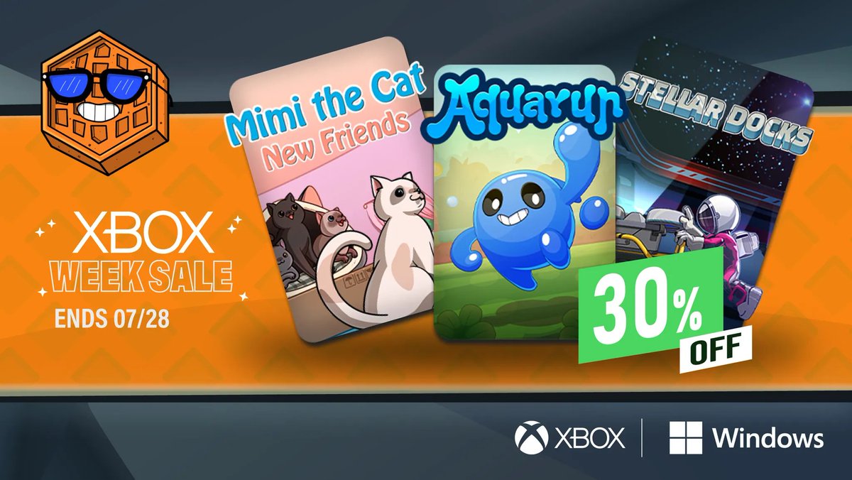 AfilGames's tweet photo. ๐จ New week, new sale on XBOX! ๐จ
This week we have 3 incredible games with discounts up to 30%!
Don't miss this chance to expand your collection with these unique games! ๐ฎ
But watch out: it's only until July 28th!
#Xbox #Sale #PuzzleGame #WeekSale #AfilGames https://t.co/cBqwloLwXw