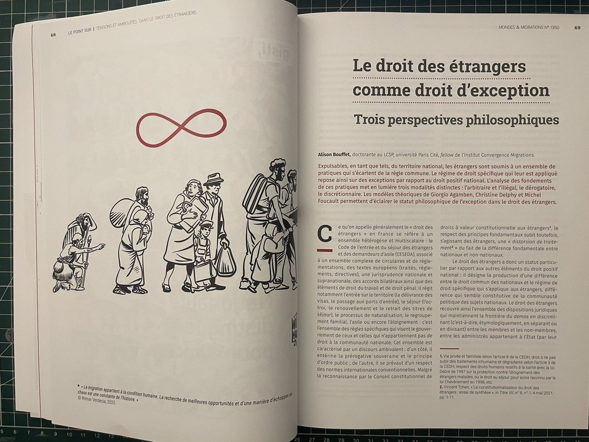 Wimar Verdecia Fuentes (@fuenteswimar) on Twitter photo Publicadas mis ilustraciones en la revista Mondes & Migrations (n.º 1350) 🇫🇷
Reflexiones gráficas sobre migración, fronteras y derechos humanos. 
Disponible en papel y online:
🔗 journals.openedition.org/mondesmigratio… Publicadas mis ilustraciones en la revista Mondes & Migrations (n.º 1350) 🇫🇷
Reflexiones gráficas sobre migración, fronteras y derechos humanos. 
Disponible en papel y online:
🔗 journals.openedition.org/mondesmigratio…