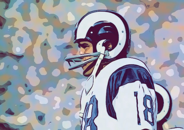 RomanGabriel3rd's tweet image. Love this artwork of #18 ! @RamsNFL @RGabriel4HOF @SoCalRamsBC @LARamsPE @SoFiStadium #RamsHouse
