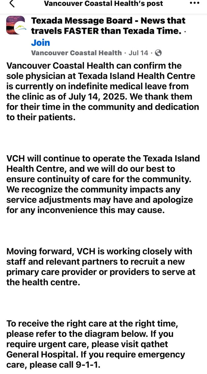 HarmanBhanguBC's tweet image. Eby and Osborne have once again abandoned rural communities like Texada.
They have no doctor, no backup, and thanks to the NDP—no plan.
You can’t keep abandoning people just because they don’t live in Vancouver!