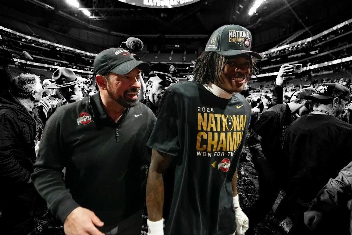 woodyVSworld's tweet image. Ryan Day on Jeremiah Smith
“He’s very, very competitive. He’s not used to losing. When we lost the first game against Oregon, he was angry. He expects to win every single game, every single drill he’s in — that’s just the way he’s wired.”