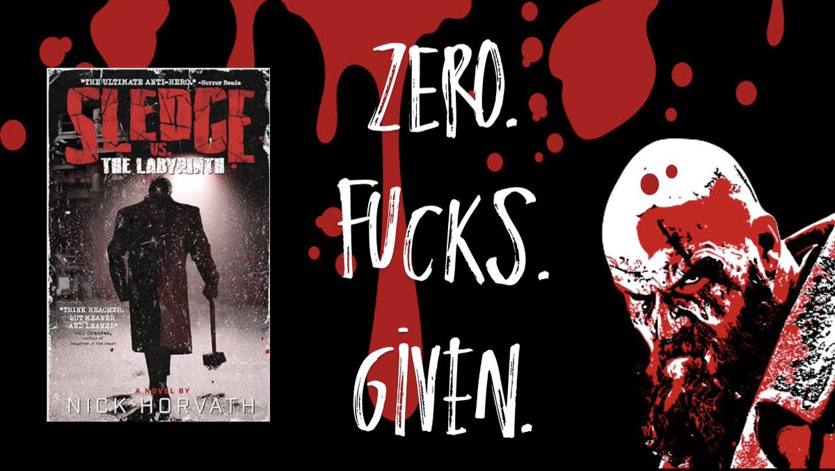 SledgevsBooks's tweet image. the type of action/horror I love cares only about one thing: being f*cking badass.
it’s old school, over-the-top, trope-leaden, absurdly violent, unapologetically masculine, and gives not one single f*ck about your righteousness or critical acclaim.
SLEDGE. IS. THIS.