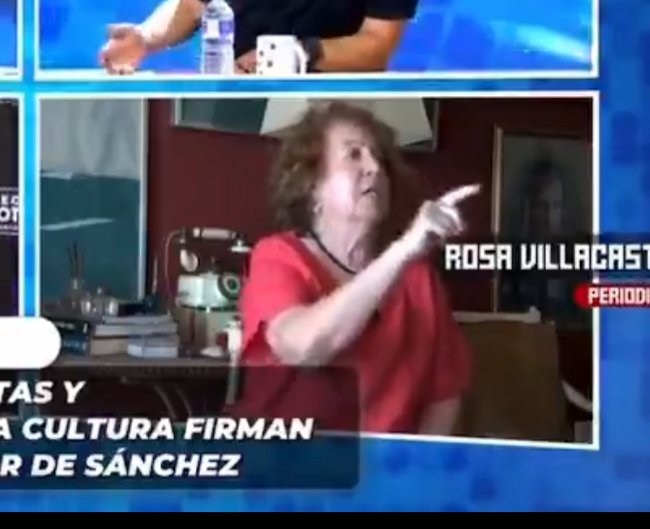 Lleva toda su vida trabajando en la tele y se pone a hablarle al monitor en lugar de a la cámara.