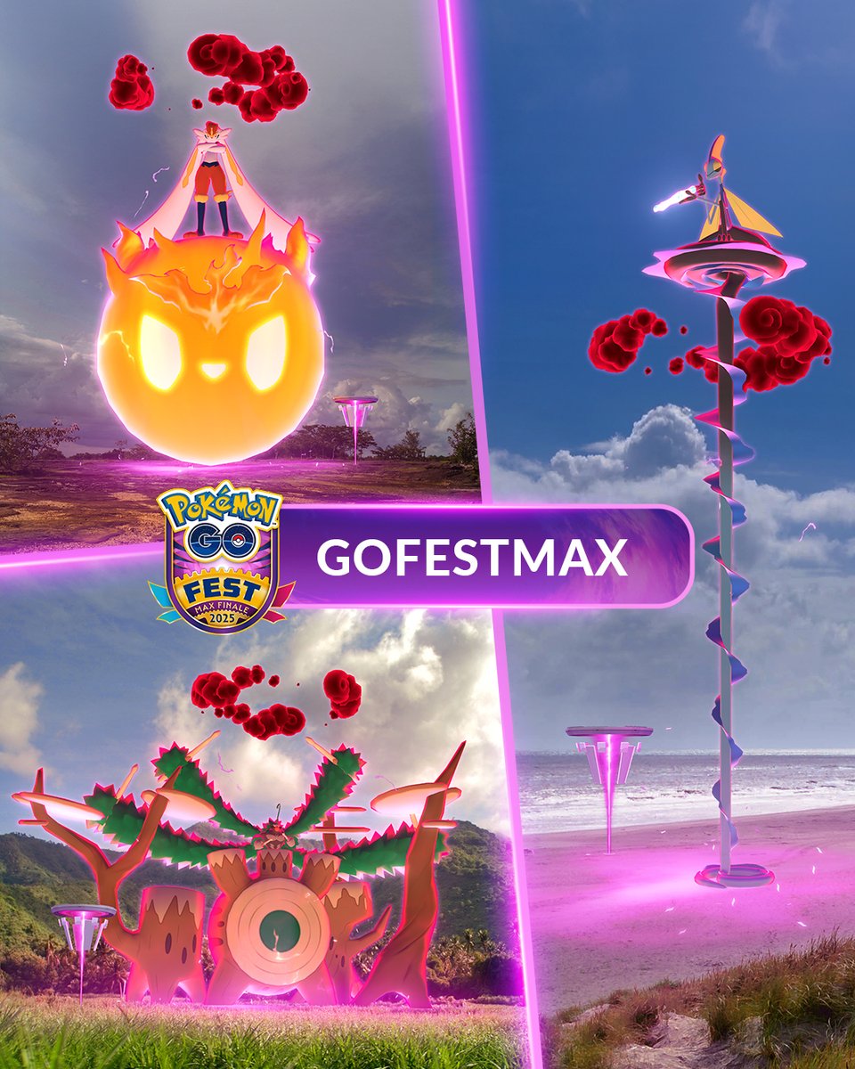 PokemonGoAppLA's tweet image. Celebra el Pokémon GO Fest 2025: Clausura Max canjeando el código GOFESTMAX en la Tienda en línea para obtener una Investigación Temporal con recompensas y encuentros con Rillaboom, Cinderace o Inteleon. ¡Tú eliges!
Disponible hasta el 2 de agosto de 2025 a las 18:00 CST