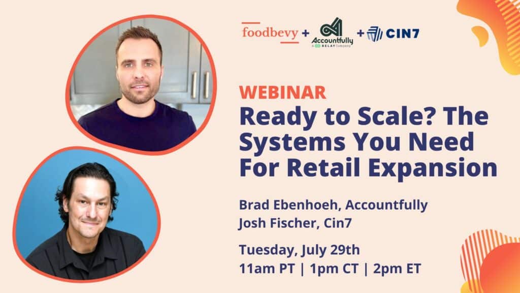 Cin7 (@cin7online) on Twitter photo Ready to scale? Learn the systems you need to expand into retail, without the operational and financial growing pains. Join us, <a href="/Accountfully/">Accountfully</a>, and @FoodBevy_ for insights on inventory visibility, warehouse syncing, financial reporting, and more.
July 29: hubs.ly/Q03ymBJX0 Ready to scale? Learn the systems you need to expand into retail, without the operational and financial growing pains. Join us, <a href="/Accountfully/">Accountfully</a>, and @FoodBevy_ for insights on inventory visibility, warehouse syncing, financial reporting, and more.
July 29: hubs.ly/Q03ymBJX0