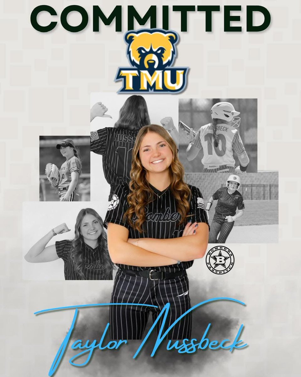 KC Bombers Gold-Adkins (@kcbombersadkins) on Twitter photo COMMITMENT ALERT‼️ Congratulations to our Taylor Nussbeck for her commitment to Truett McConnell University!
🐻 🥎
<a href="/TMUSoftball/">TMU Softball</a>
<a href="/bombers_fp/">Bombers Fastpitch</a>
#commitment
#allgasnobreaks COMMITMENT ALERT‼️ Congratulations to our Taylor Nussbeck for her commitment to Truett McConnell University!
🐻 🥎
<a href="/TMUSoftball/">TMU Softball</a>
<a href="/bombers_fp/">Bombers Fastpitch</a>
#commitment
#allgasnobreaks