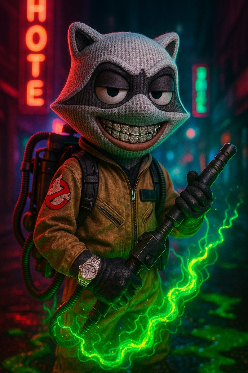 IamJacDanielz's tweet image. When you flex harder than the ghosts you’re bustin’. 💎⌚️
Who you gonna call?
#AKCB @akidcalledbeast
Big thanks to @juanpalaciosx for the Prompt.