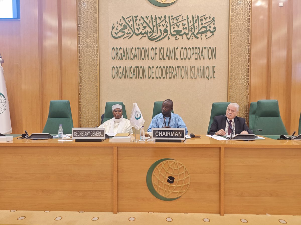 QNA_French's tweet image. Le communiqué final de la réunion du Comité exécutif de l’Organisation de la coopération islamique réaffirme la nécessité de contraindre l’occupation à un cessez-le-feu dans la bande de #Gaza
#OCI
#Palestine
#QNA
ow.ly/GPu750WtCi0