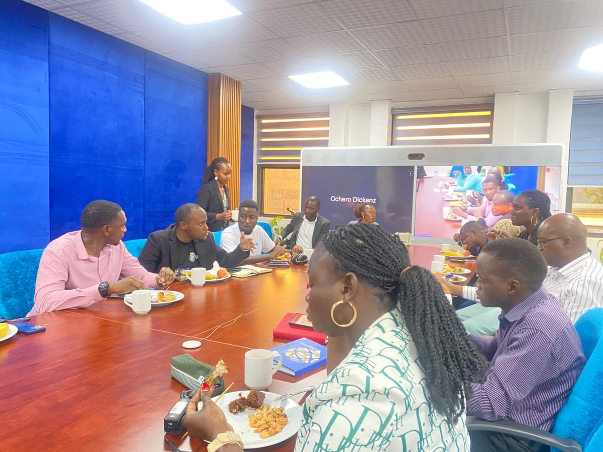 TranscendAfric's tweet image. Our Communications Officer represented us at UNFPA offices to discuss the @UN Secretary General's Mega speech on climate reforms.Youth were given the mantle to champion action to climatic change and help shape the SG highlighted the need for youth to take on this campaign