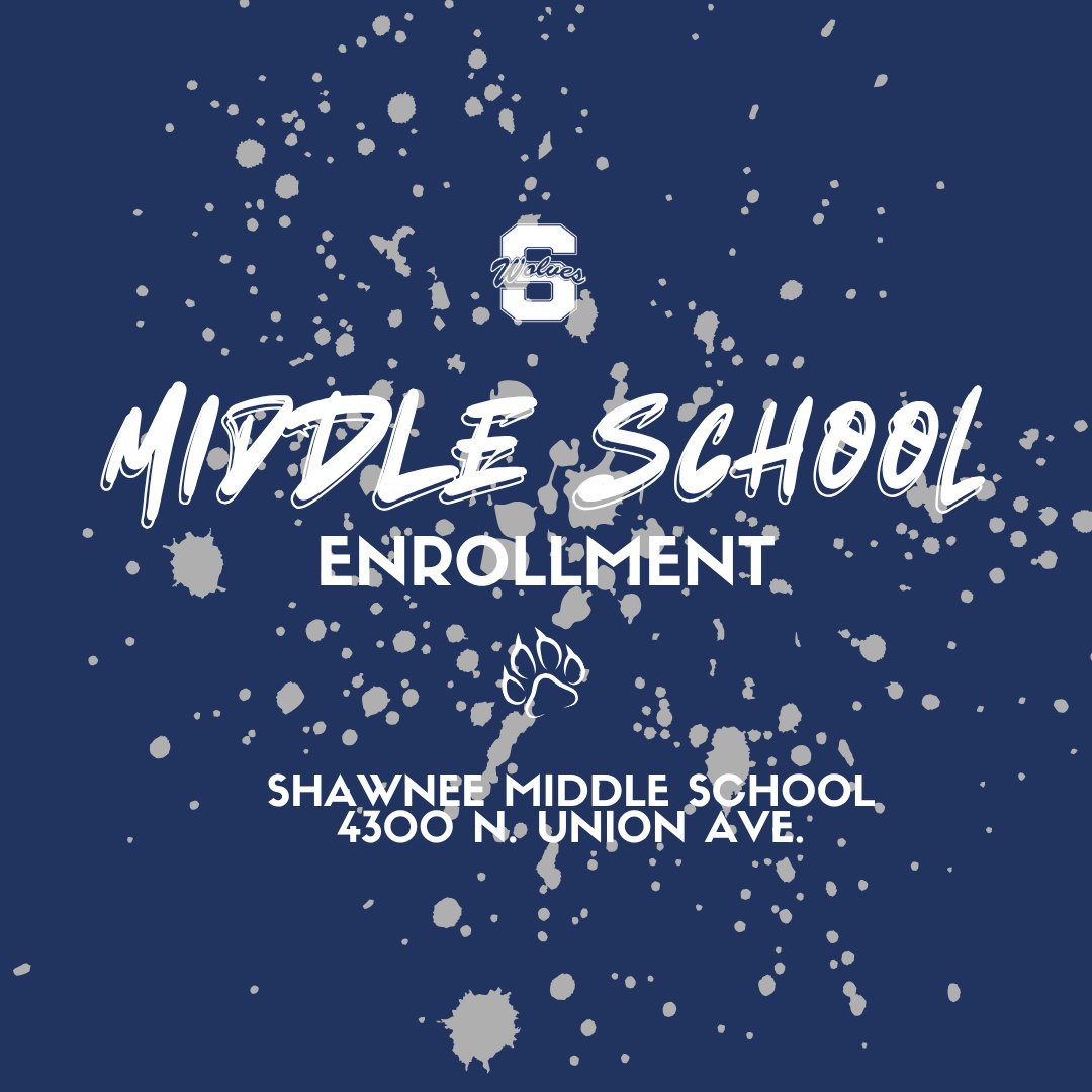 ShawneePublic's tweet image. Hey Wolves! Headed to Shawnee Middle School this fall? Save the date for your enrollment and schedule pickup on Thursday, August 7th!
For all the Back to School information, visit shawnee.k12.ok.us/page/back-to-s…. We can't wait to see you!
#GoWolves #ShawneeStrong #BackwiththePack
